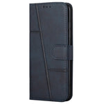 Stitching PU Leather Stand Wallet Phone Case Dual-sided Magnetic Clasp Cover for Samsung Galaxy A53 5G