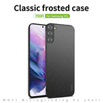 MOFI Shield Matte Series Hard PC Anti-Fingerprint Drop Protective Phone Case for Samsung Galaxy S21 4G/5G