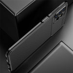 For Samsung Galaxy A13 4G Carbon Fiber Texture Well-protected Slim Light TPU Phone Case Shell