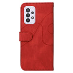 For Samsung Galaxy A33 5G Leather Case Wallet Stand Color Splicing Phone Cover