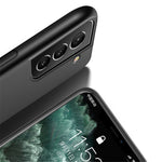 Built-in Magnetic Metal Sheet Mobile Phone Case TPU + PU Leather Shockproof Mobile Phone Covering for Samsung Galaxy S22+ 5G