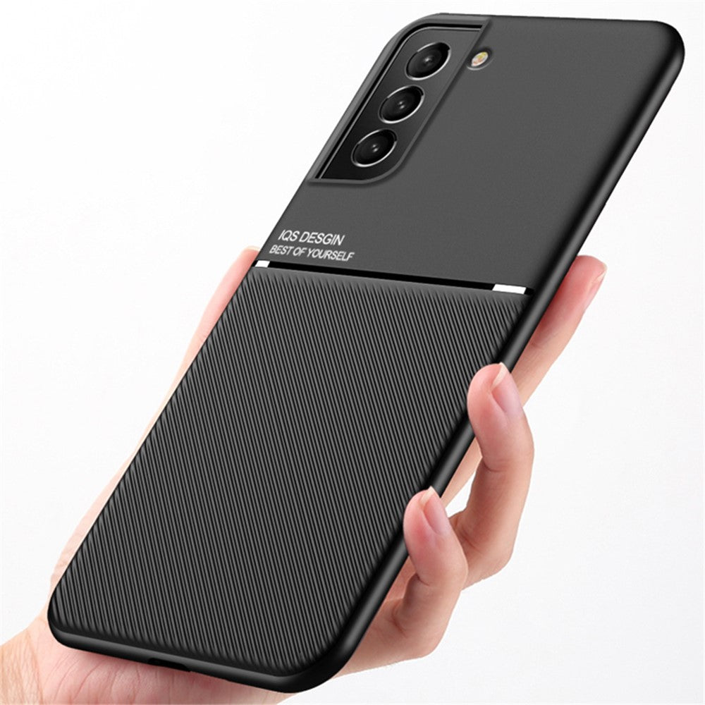 Støvtæt og stødsikkert mobilcover i TPU + PU-læder til Samsung Galaxy S22 Ultra 5G