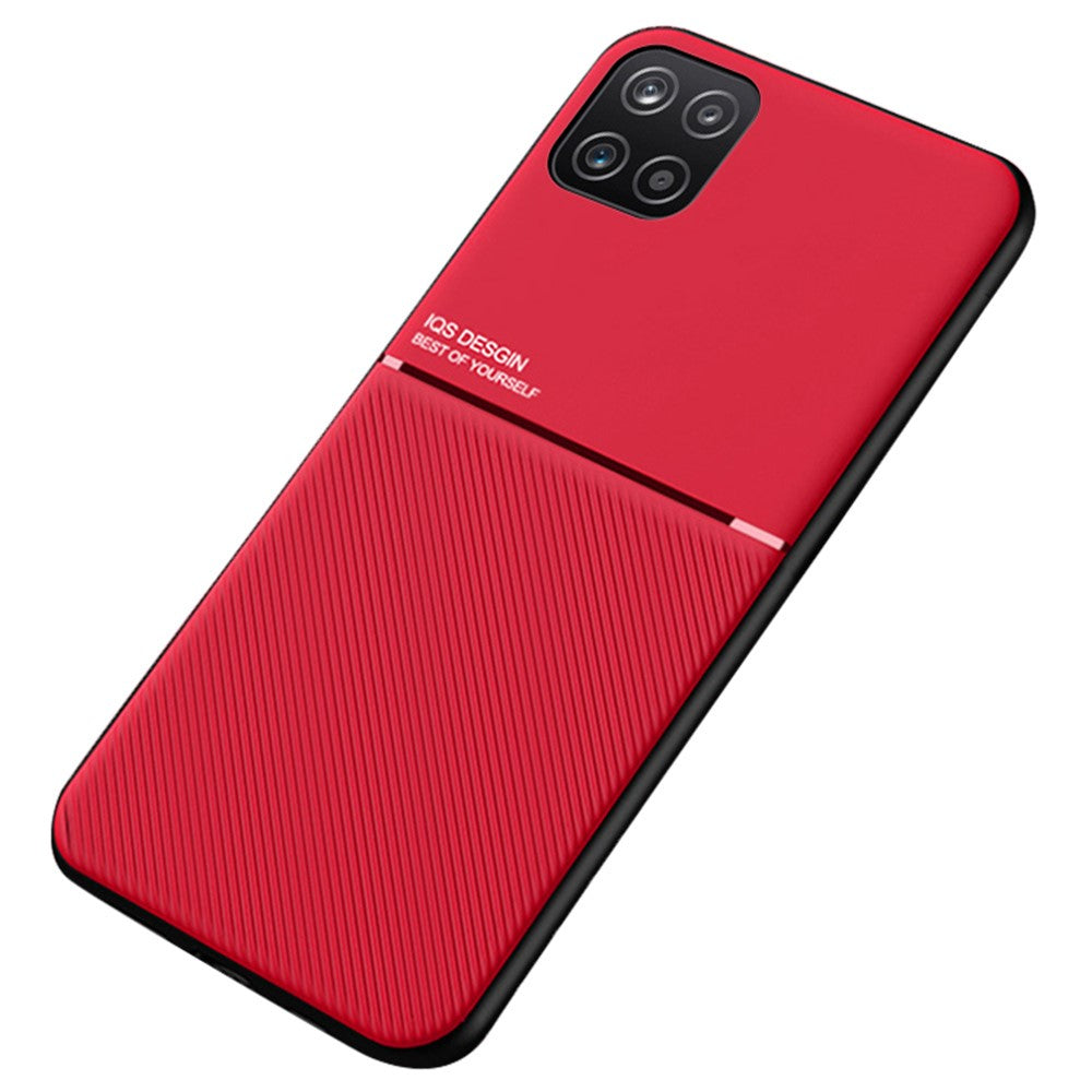 Shockproof Phone Case TPU + PU Leather Coated Anti-fall Protective Cover for Samsung Galaxy A22 5G (EU Version)