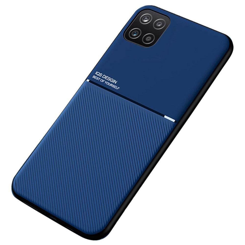 Shockproof Phone Case TPU + PU Leather Coated Anti-fall Protective Cover for Samsung Galaxy A22 5G (EU Version)