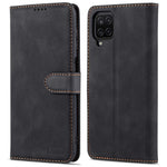 AZNS Full Protection Leather Case Scratch-proof Wallet Stand Phone Cover for Samsung Galaxy A22 4G (EU Version)