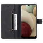 AZNS Full Protection Leather Case Scratch-proof Wallet Stand Phone Cover for Samsung Galaxy A22 4G (EU Version)