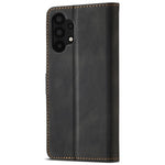 AZNS Magnetic Clasp Leather Case Drop-proof Fully Wrapped Wallet Stand Phone Cover for Samsung Galaxy A32 4G (EU Version)