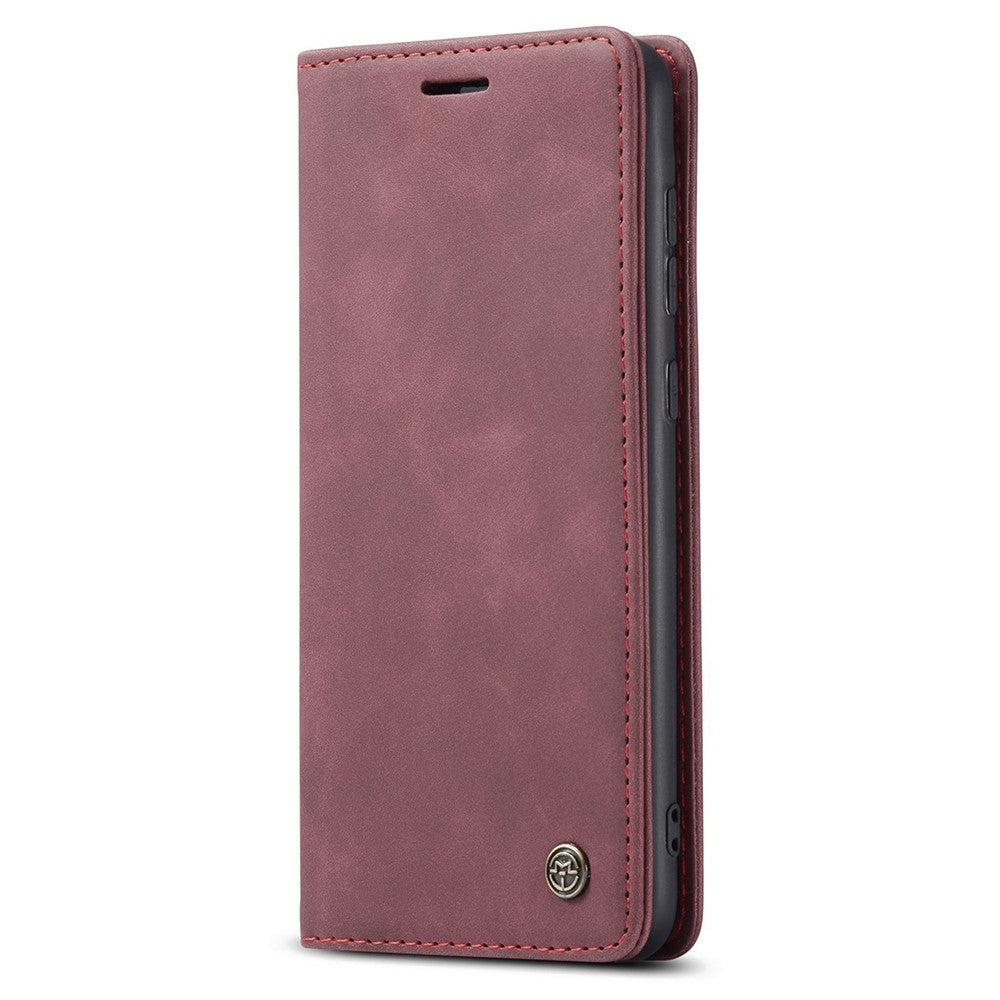 CASEME 013 Series PU-læder Folio Telefonetui Pung Stativdesign Letvægts Selvabsorberende Telefoncover til Samsung Galaxy A53 5G
