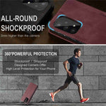 CASEME 013 Series PU-læder Folio Telefonetui Pung Stativdesign Letvægts Selvabsorberende Telefoncover til Samsung Galaxy A53 5G