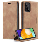 CASEME 013 Series PU-læder Folio Telefonetui Pung Stativdesign Letvægts Selvabsorberende Telefoncover til Samsung Galaxy A53 5G