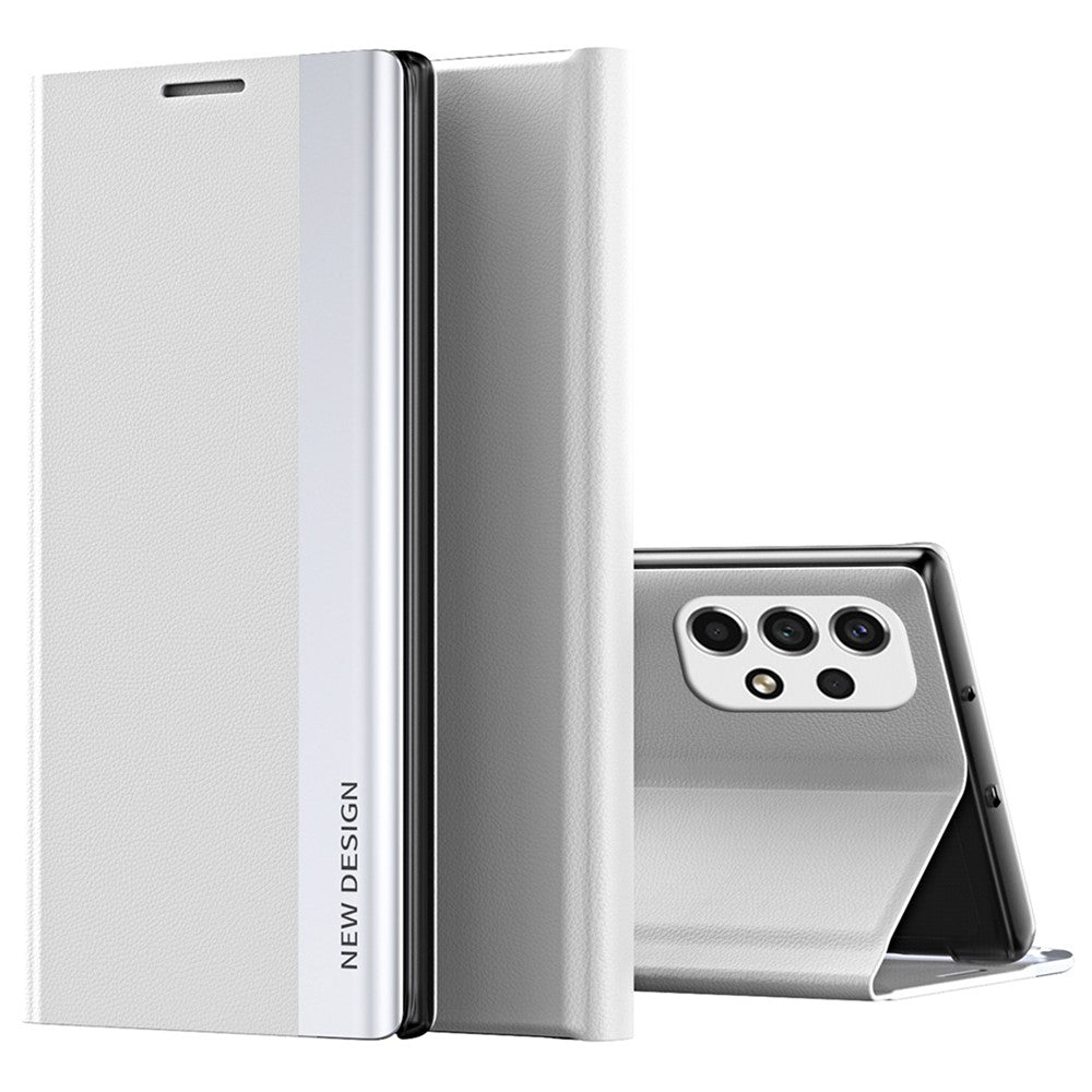 PU Leather Stand Folio Flip Phone Case for Samsung Galaxy A33 5G