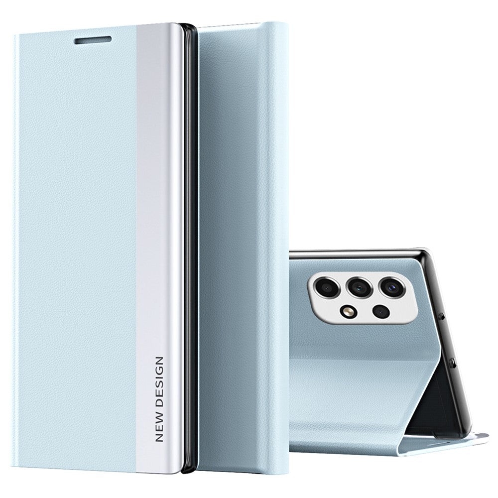 PU Leather Stand Folio Flip Phone Case for Samsung Galaxy A33 5G