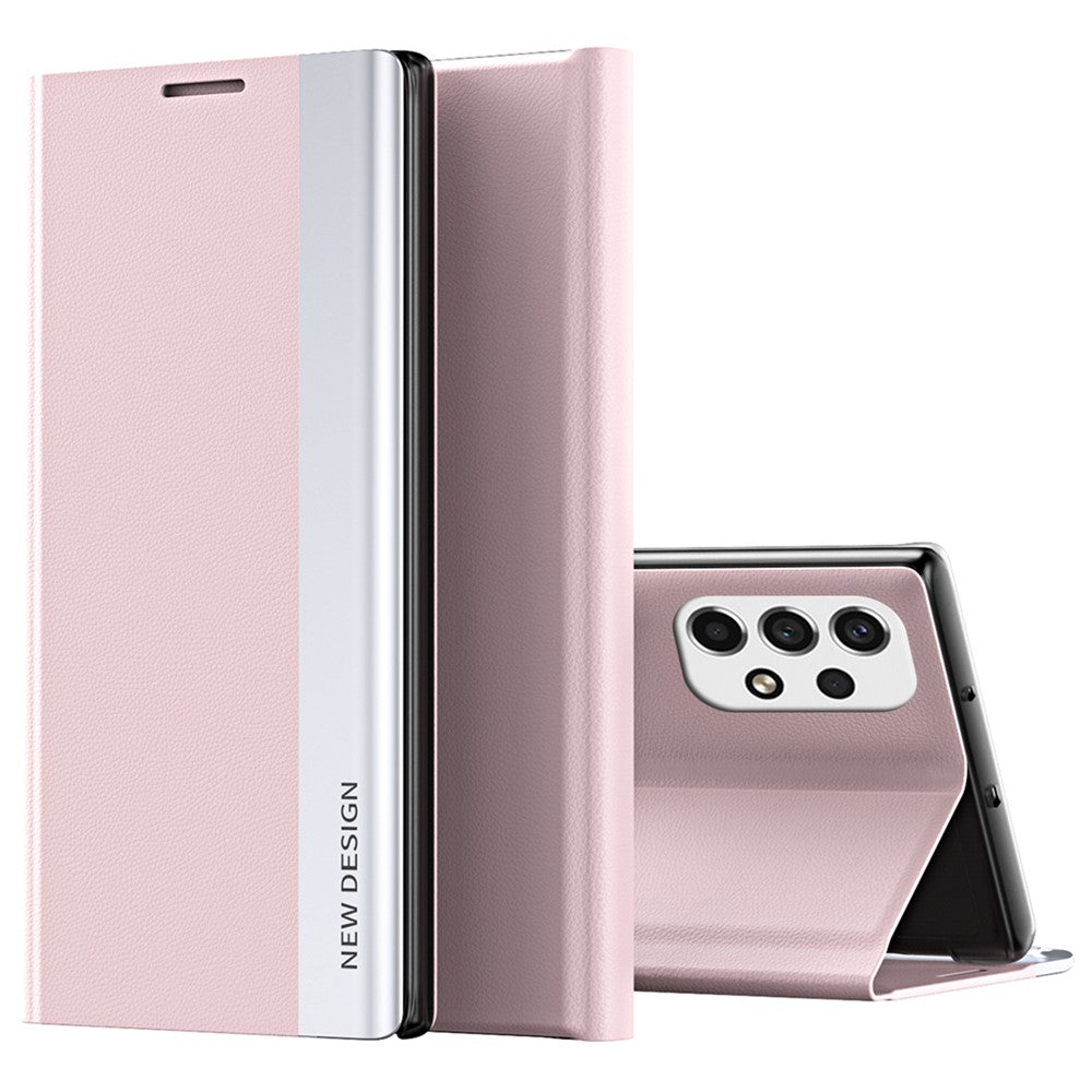 PU Leather Stand Folio Flip Phone Case for Samsung Galaxy A33 5G