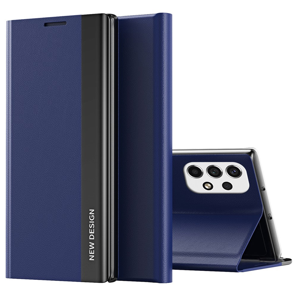 PU Leather Stand Folio Flip Phone Case for Samsung Galaxy A33 5G