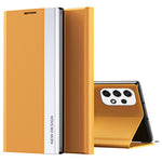 PU Leather Stand Folio Flip Phone Case for Samsung Galaxy A33 5G