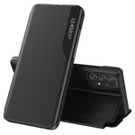Fodral View Window PU-läder Stativskal för Samsung Galaxy A33 5G