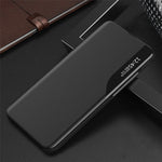 Fodral View Window PU-läder Stativskal för Samsung Galaxy A33 5G