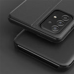Fodral View Window PU-läder Stativskal för Samsung Galaxy A33 5G