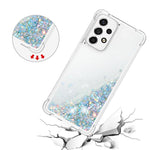 LE1 Series Glittering Sequins Quicksand TPU Cover Shell Stødsikkert Telefonbeskyttelsescover til Samsung Galaxy A53 5G