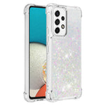 LE1 Series Glittering Sequins Quicksand TPU Cover Shell Stødsikkert Telefonbeskyttelsescover til Samsung Galaxy A53 5G
