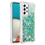 LE1 Series Glittering Sequins Quicksand TPU Cover Shell Stødsikkert Telefonbeskyttelsescover til Samsung Galaxy A53 5G