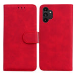 Til Samsung Galaxy A13 4G Fuld Beskyttende Tekstureret Praktisk Læder Etui Magnetisk Mobiltelefon Pung Cover med Stand