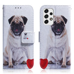 Stativfunktion Mönstertryck Plånbok Mobilmobilfodral PU-läder Magnetiskt Skyddsskal för Samsung Galaxy A53 5G
