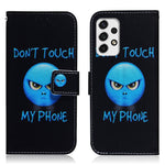 Stativfunktion Mönstertryck Plånbok Mobilmobilfodral PU-läder Magnetiskt Skyddsskal för Samsung Galaxy A53 5G