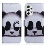 PU-læder + TPU Dobbelt Beskyttelse Mønsterprint Anti-fald Pung Stander Mobiltelefoncover til Samsung Galaxy A33 5G