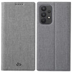 VILI DMX Series PU Leather Stand Mobile Phone Case Shock-absorbing Auto Magnetic Closed Phone Cover with Card Slot for Samsung Galaxy A33 5G