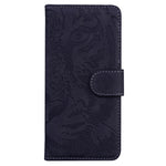 Til Samsung Galaxy A53 5G Flip Lædercover Beskyttende Telefonetui Med Præget Tigermønster Og Stander Til Kreditkort