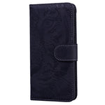 Til Samsung Galaxy A53 5G Flip Lædercover Beskyttende Telefonetui Med Præget Tigermønster Og Stander Til Kreditkort
