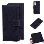 Til Samsung Galaxy A53 5G Flip Lædercover Beskyttende Telefonetui Med Præget Tigermønster Og Stander Til Kreditkort