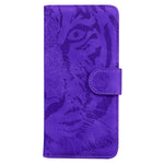 Flip Mobile Phone Bag Case Imprinting Tiger Pattern PU Leather Protective Phone Cover with Stand Wallet for Samsung Galaxy A13 4G