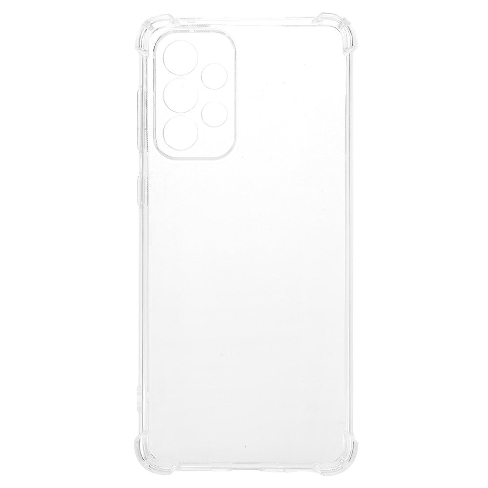 Enhanced Corners Precise Cutout 1.5mm Thickened Soft TPU Case Transparent Phone Cover for Samsung Galaxy A33 5G