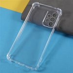 Enhanced Corners Precise Cutout 1.5mm Thickened Soft TPU Case Transparent Phone Cover for Samsung Galaxy A33 5G