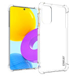 ENKAY HAT PRINCE Shockproof Thickened Corners Anti-slip Edge Transparent TPU Phone Case Shell for Samsung Galaxy M52 5G