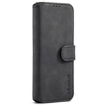 DG.MING Stand Wallet Design Retro Style PU Leather Cover Inner Soft TPU Phone Case for Samsung Galaxy A53 5G