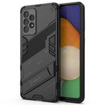Hands-free Kickstand Design Anti-fall Protection TPU + PC Hybrid Phone Case Shell for Samsung Galaxy A73 5G