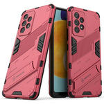 Well-protected Anti-drop Hands-free Kickstand Design TPU + PC Hybrid Phone Case Cover for Samsung Galaxy A53 5G