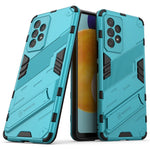 Well-protected Anti-drop Hands-free Kickstand Design TPU + PC Hybrid Phone Case Cover for Samsung Galaxy A53 5G