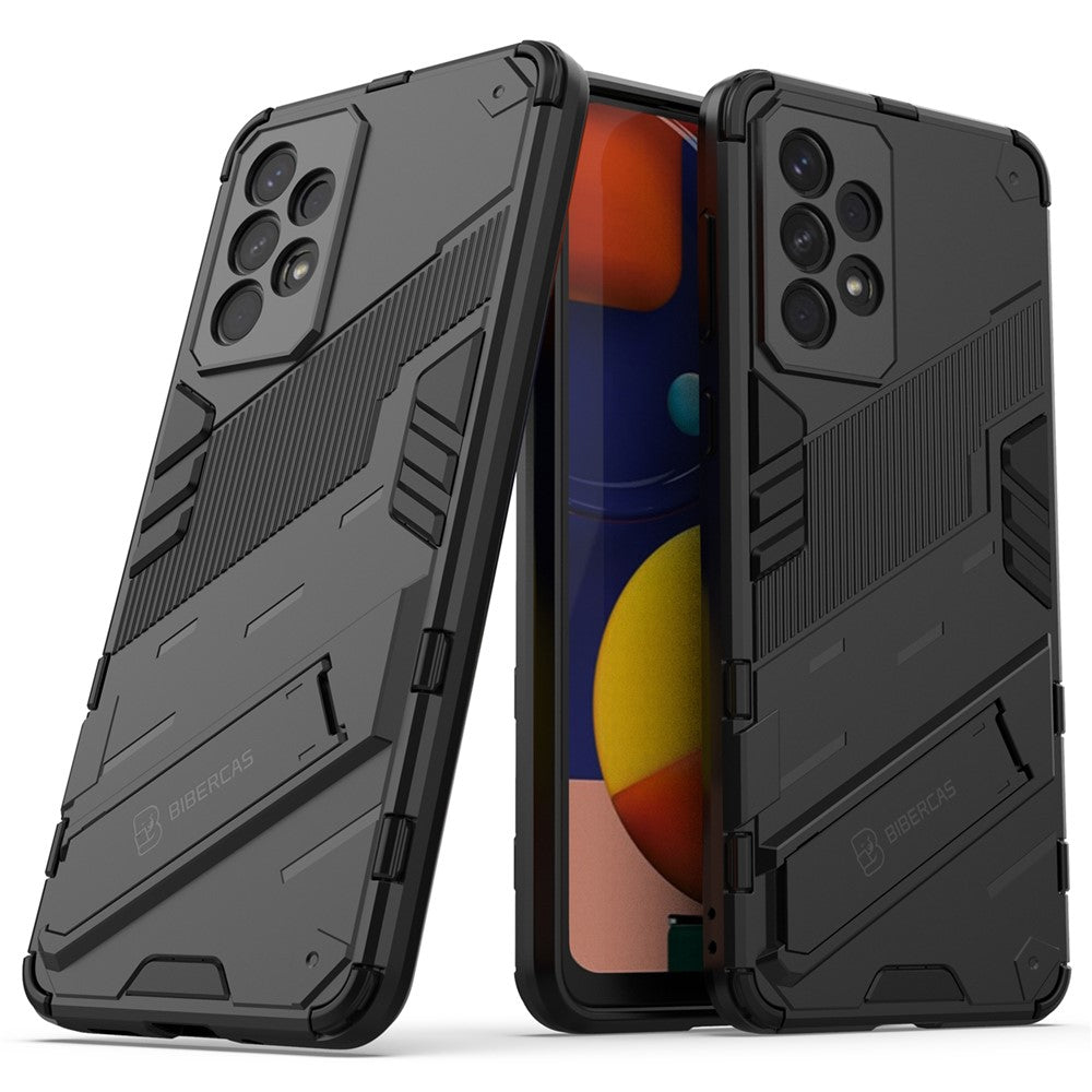 Stødsikkert kickstand-telefoncover TPU + PC hybridcover til Samsung Galaxy A33 5G