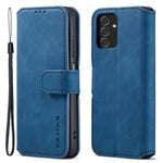 DG.MING Retro Leather Case Drop-resistant Stand Wallet Folio Flip Phone Cover for Samsung Galaxy A13 4G