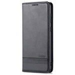 AZNS Phone Bag Case Strong Magnetic Auto-absorbed Cover PU Leather Stand Wallet Smartphone Case for Samsung Galaxy A33 5G