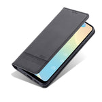 AZNS Phone Bag Case Strong Magnetic Auto-absorbed Cover PU Leather Stand Wallet Smartphone Case for Samsung Galaxy A33 5G