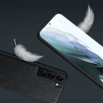 SULADA Drop-proof PU Leather Coated TPU + PC Phone Case Phone Cover for Samsung Galaxy S22 5G