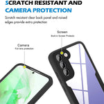 PET Screen Protector + Acrylic + TPU Case Shockproof All-round Protection Phone Cover for Samsung Galaxy S22+ 5G