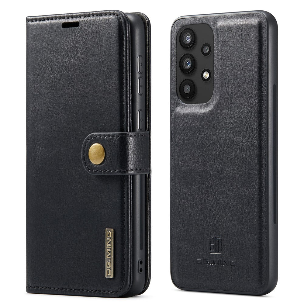 DG.MING Split læderpung-cover med stander og aftagelig magnetisk telefoncover til Samsung Galaxy A33 5G
