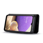 DG.MING Split læderpung-cover med stander og aftagelig magnetisk telefoncover til Samsung Galaxy A33 5G