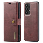 DG.MING Split læderpung-cover med stander og aftagelig magnetisk telefoncover til Samsung Galaxy A33 5G